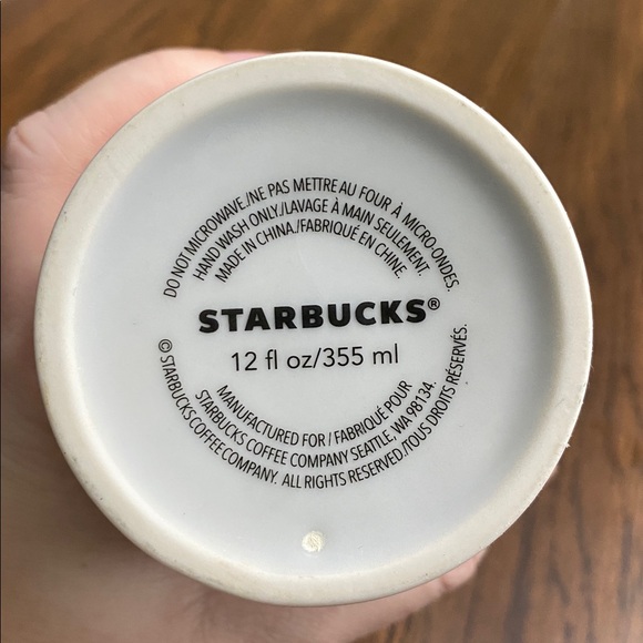 Starbucks ban.do ceramic travel tumbler - Picture 6 of 6